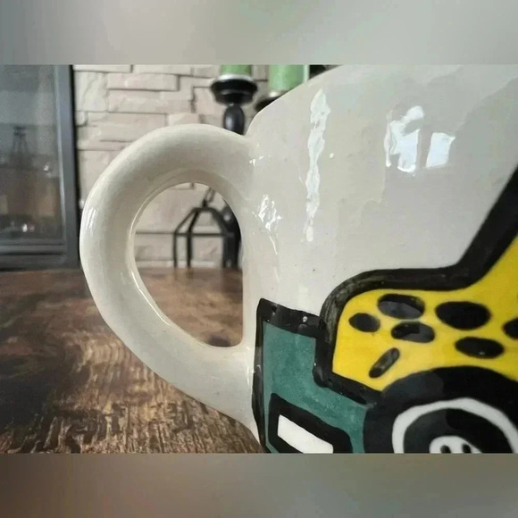 MonoCo | art pottery- handmade NYC taxi cab mug - Picture 7 of 8